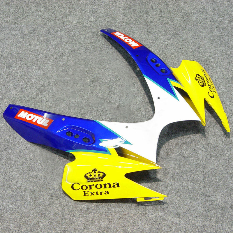 Suzuki GSXR 600 750 2006-2007 K6 Yellow Generic Fairing Kit