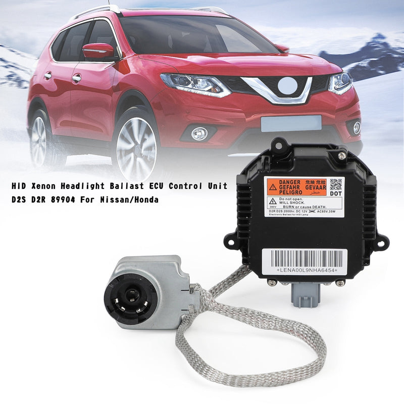 HID Xenon Frontlys Ballast ECU Kontrollenhet D2S D2R 89904 for Nissan/Honda Generic