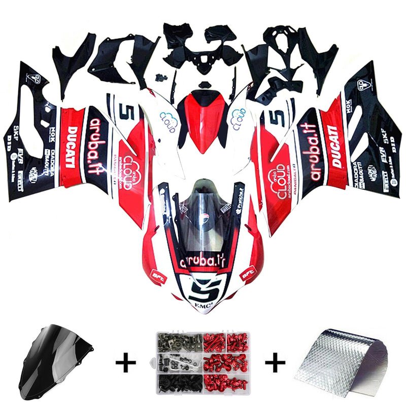 Amotopart kåpa set för Ducati 1299 959 2015-2020, kropp, plast, ABS