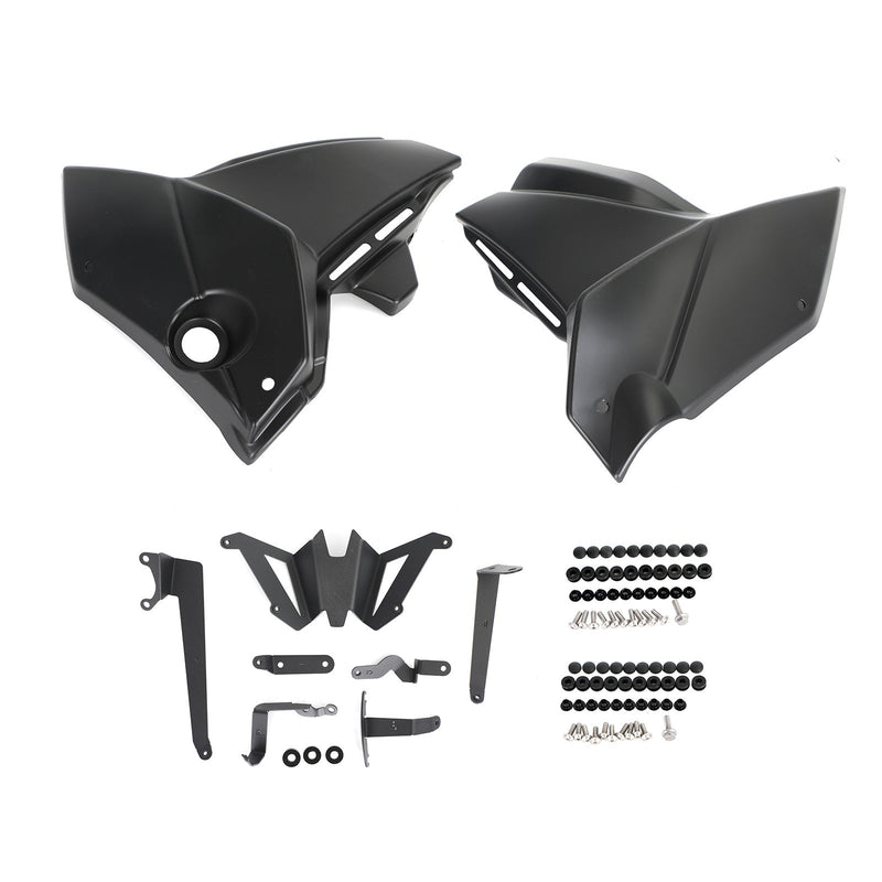 Cubierta lateral de placas protectoras inferiores del motor para Yamaha MT-07 FZ-07 2021-2022 Genérico