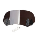 Motorsykkel Justerbar Clip On Windshield Extension Spoiler Vindavviser