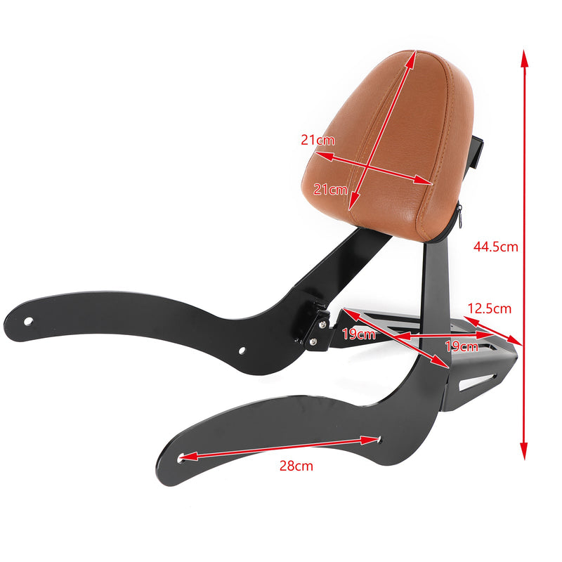 Sissy bar oparcia pasażera pasuje do Indian Scout 2015-2020 Scout Sixty ABS Generic