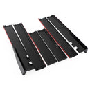 Borde de tira de alféizar de extensión de faldón lateral universal de 78,7" de polipropileno