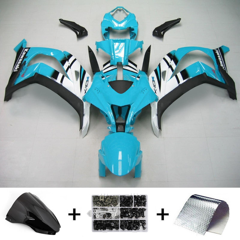 Kawasaki ZX-10R ZX10R 2021-2023 kåpa set kropp ABS