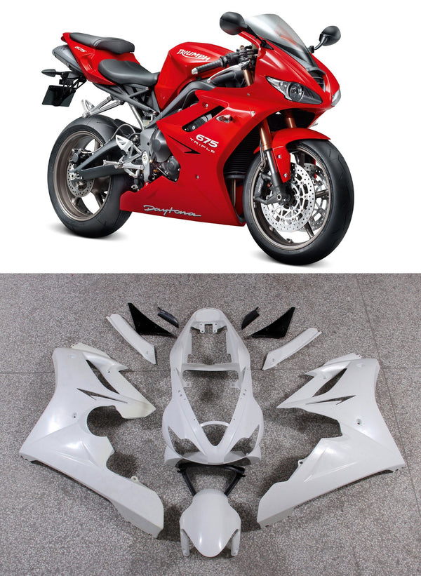 Verkleidungen 2006-2008 Triumph Daytona 675 Red Daytona Generic