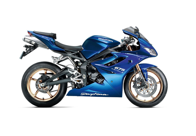 Fairings 2006-2008 Triumph Daytona 675 Blue Daytona Racing Generic