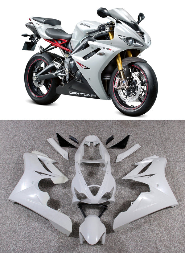 Fairings 2006-2008 Triumph Daytona 675 White Black Daytona Generic