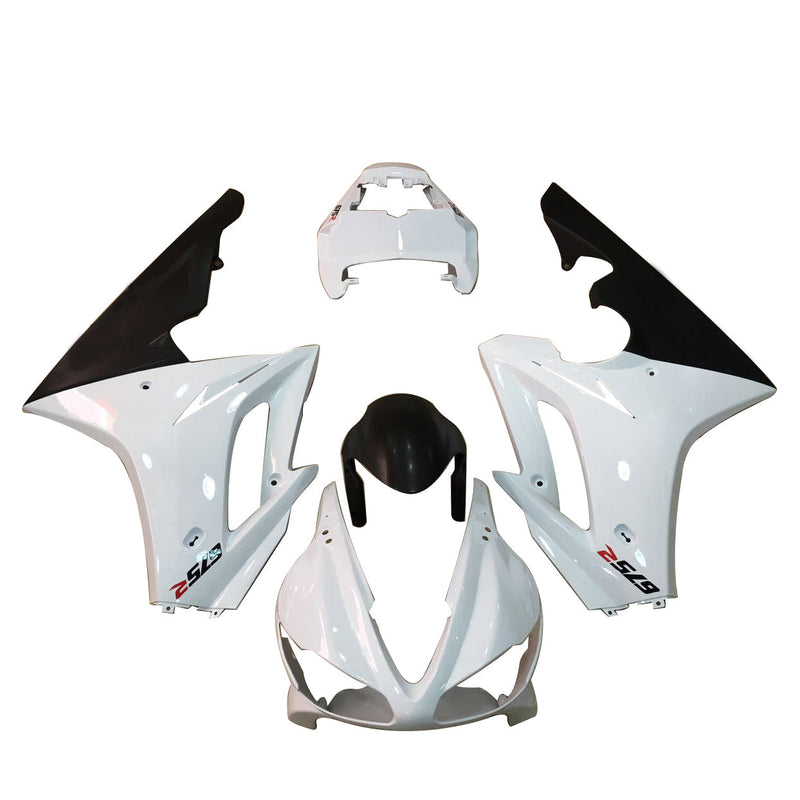 Fairings 2006-2008 Triumph Daytona 675 White Black Daytona Generic