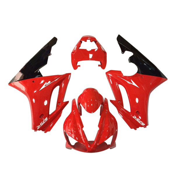 Fairings 2006-2008 Triumph Daytona 675 Röd Svart Daytona Racing Generic