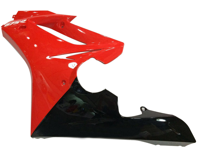 Fairings 2006-2008 Triumph Daytona 675 Rød Svart Daytona Racing Generisk