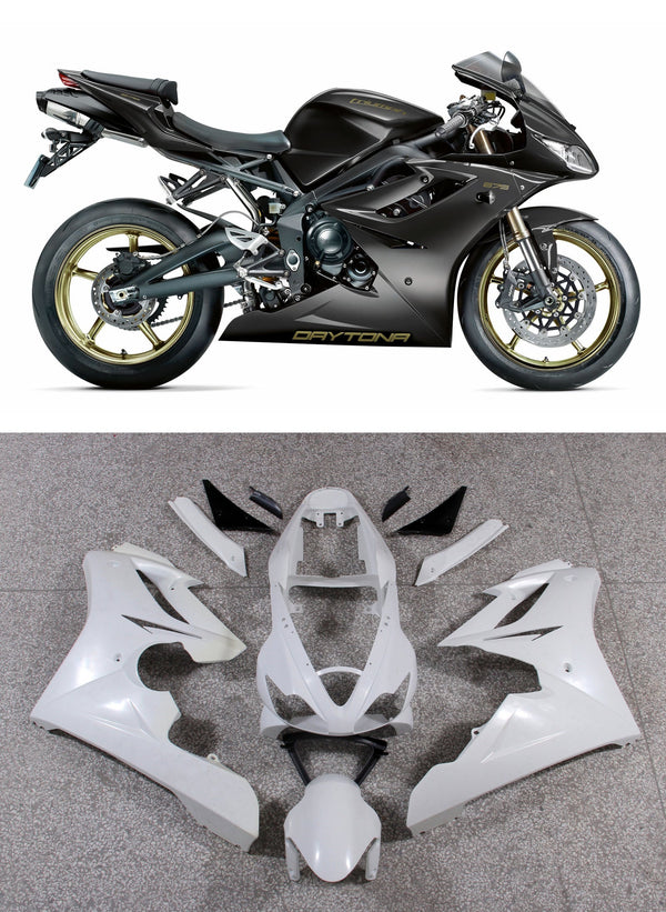 Carenados 2006-2008 Triumph Daytona 675 Negro 675 Genérico