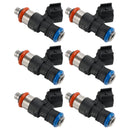 6 STK drivstoffinjektor 0280158189 Passer Ford Escape Fusion Fit Mazda 3.0L V6