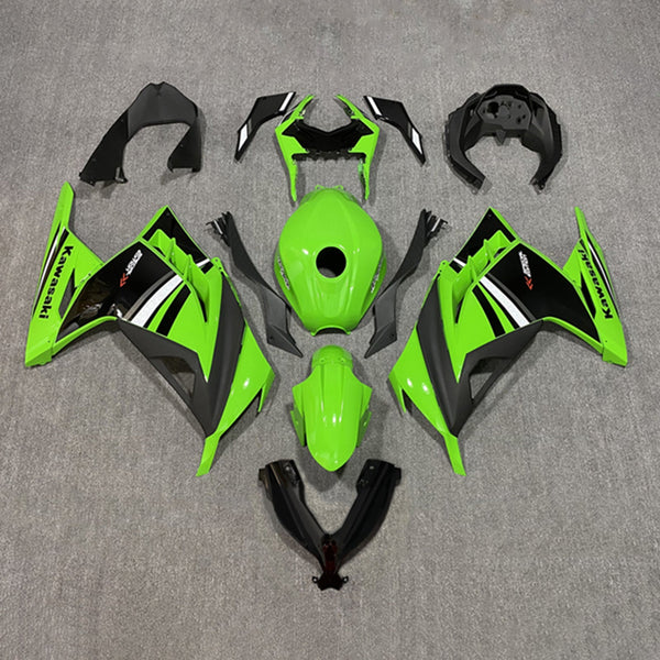 Amotopart Verkleidungsset für Kawasaki EX300/Ninja300 2013–2017, Karosserie, Kunststoff, ABS