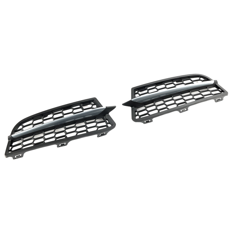 2 szt. Osłona światła przeciwmgielnego przedniego zderzaka Bezel Grill Pasuje do BMW F20 F21 2011-2015