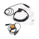7,1 mm:n iso pistoke Tactical Throat Headset 6Pin U94 PTT for E8600/8608/8268 IMTP3100