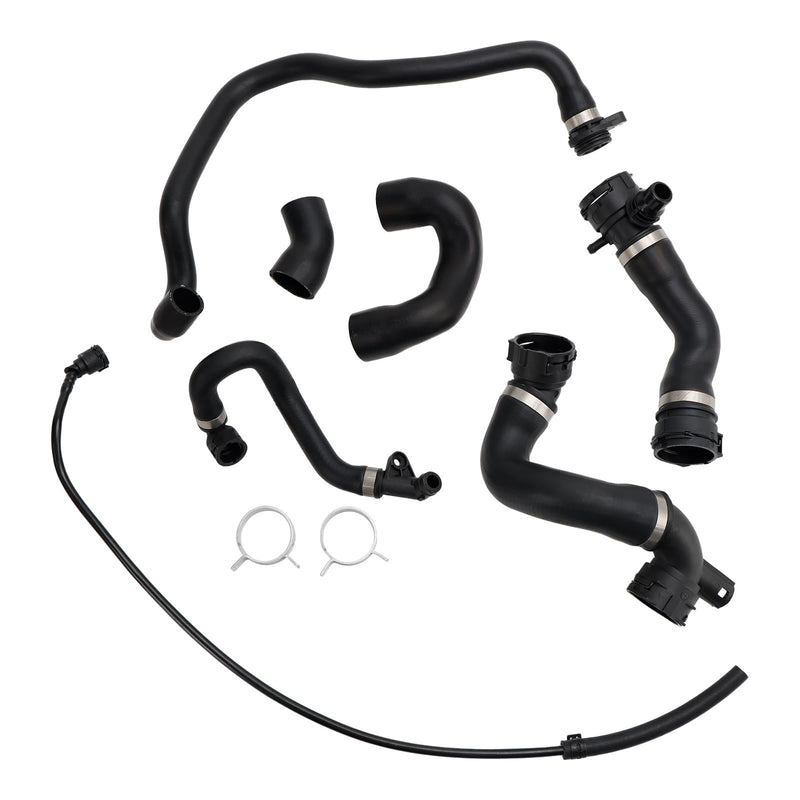 BMW E90 128i 328i 2007–2011 Kühler-Kühlwasserschlauch-Set (7 Schläuche)