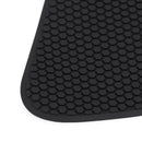 Par de almofadas laterais de proteção do tanque adequadas para Ducati Monster 797 17-19 borracha preta genérica