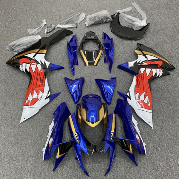 Amotopart Suzuki GSXR 600/750 2011-2023 K11 kåpesett Body Plastic ABS