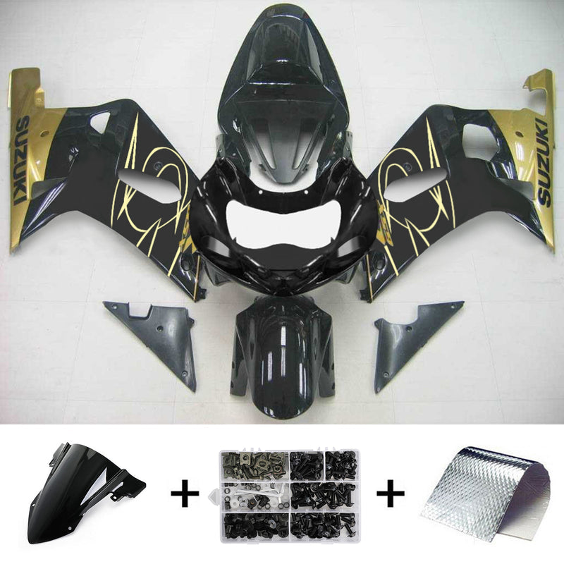 Suzuki GSXR750 2001-2003 kåpesett, kropp, plast, ABS