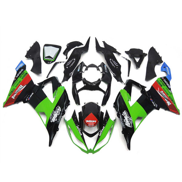 Amotopart kåpesett for Kawasaki ZX6R 636 2013-2018, kropp, plast, ABS