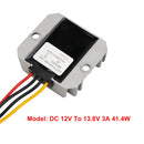 DC-DC 12V-13,8V 3A 41,4W Step Up Power Supply Converter Regulator Vandtæt