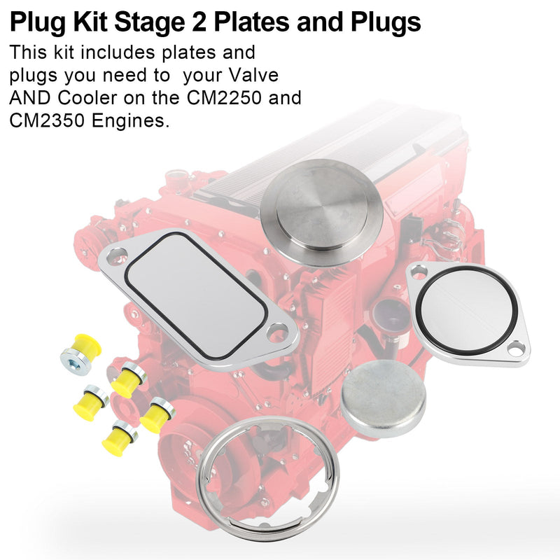 CM2250 CM2350 ISX 15 2010+ Plug Kit Stage 2 Platten und Stecker Generisch