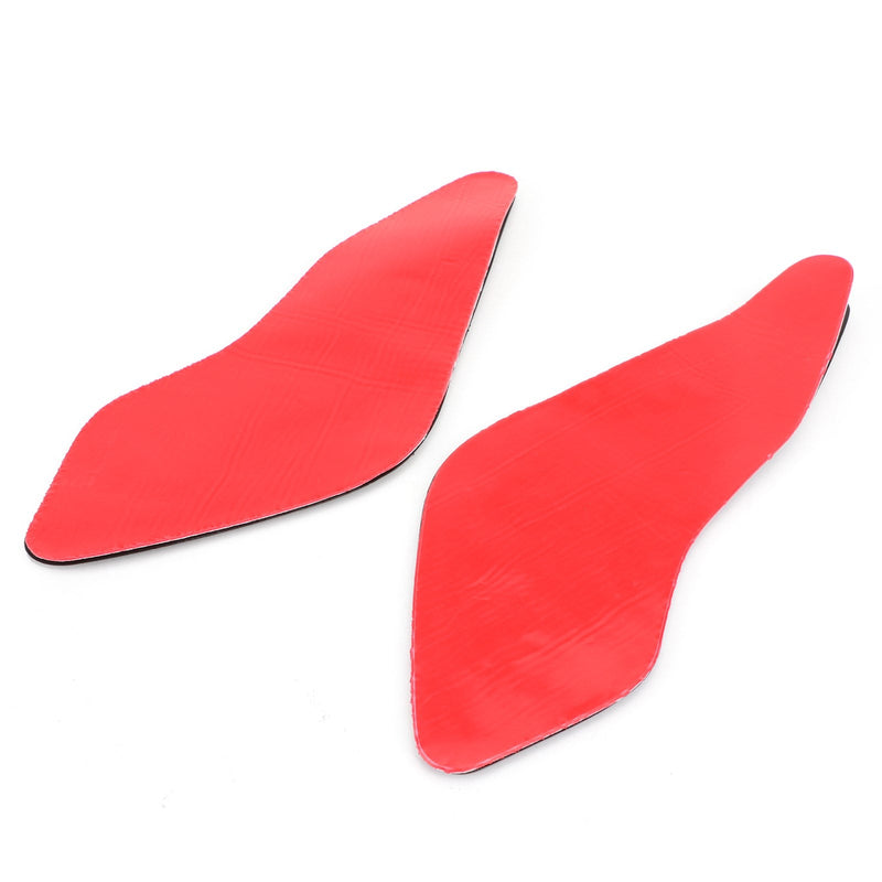 2 x side tank pad drivstofftank beskyttelse egnet for Honda Cb400 Vtec 92-18 gummi svart generisk