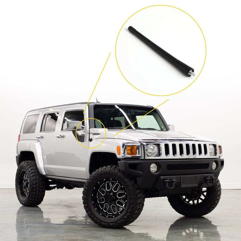 7 "kurze Antennen Mast Radio AM/FM für Hummer H3 2006-2010