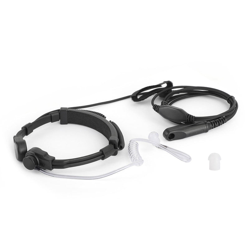 Tactical Throat Mic Headset Fit für Baofeng UV-9R Plus BF-9700 BF-A58 UV-82WP