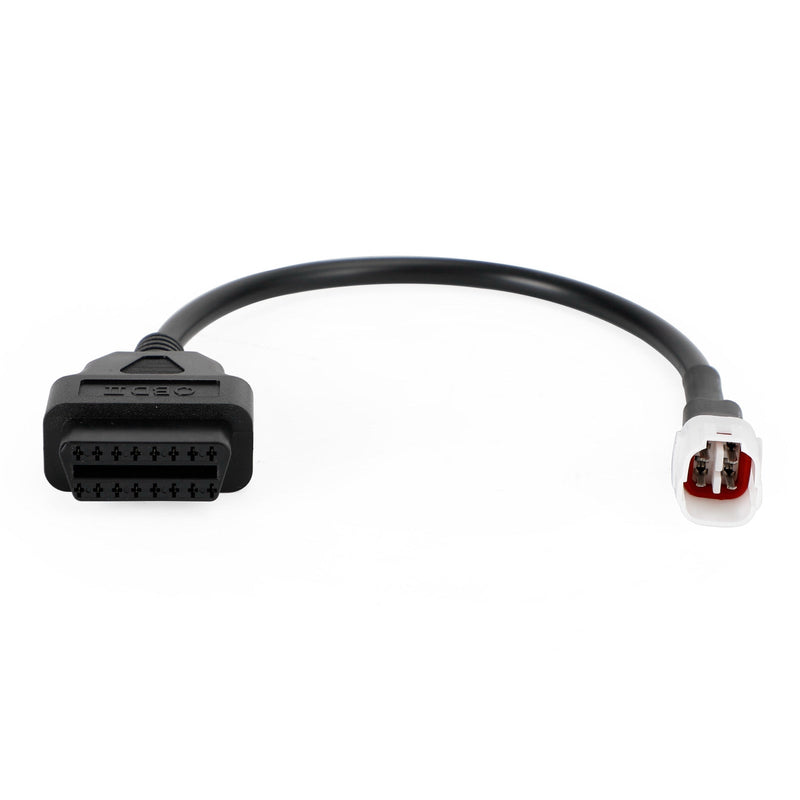 Conector adaptador de diagnóstico de cable de 4 pines a OBD2 adecuado para Yamaha R1 R6 MT09