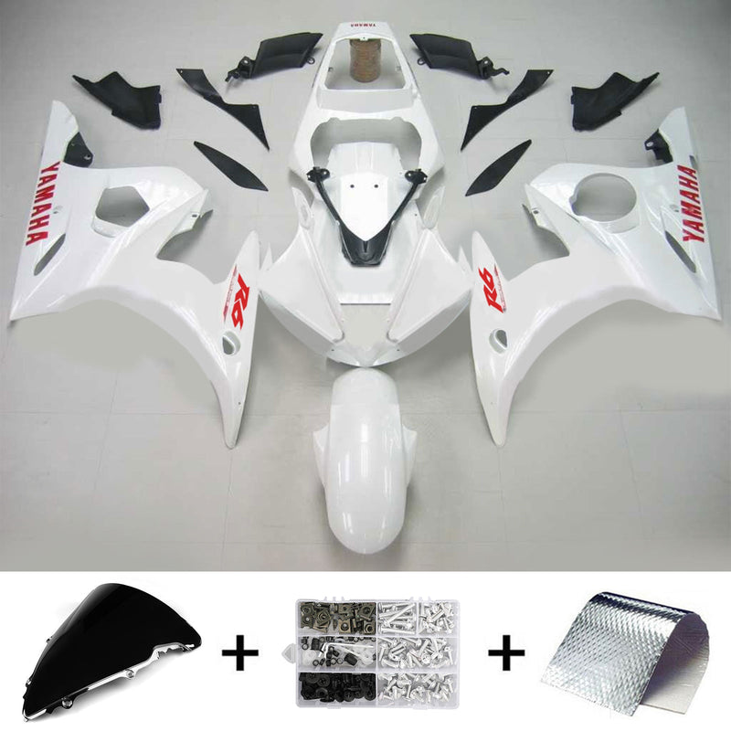 Verkleidungsset für Yamaha YZF 600 R6 2003–2004, R6S 2006–2009