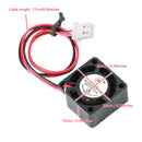 Ventilador de resfriamento DC sem escova 12V 0,05A 2010 20x20x10mm Manga 2 Pin Fio