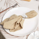 6-12ST Servettringar Blomma Servetthållare Servettspänne