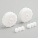 Corvette 1988-1996 Kit de conversión de engranajes de motor de faros delanteros - 2 engranajes y 6 bujes