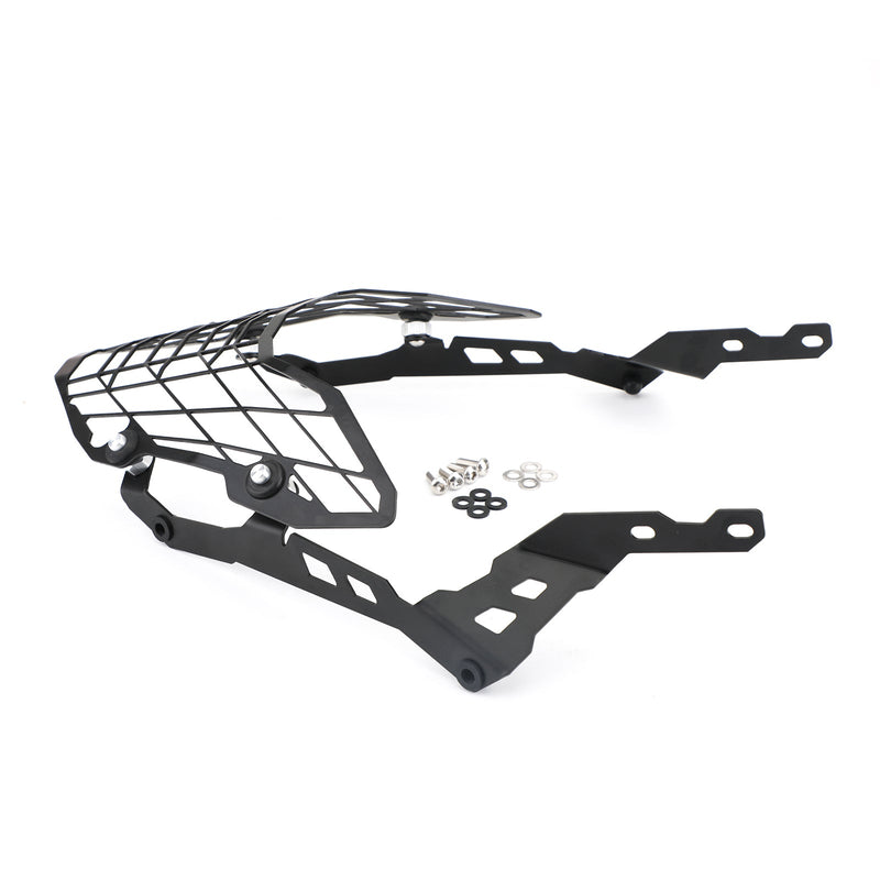 Cubierta protectora de faros de aluminio, película protectora negra para Honda CB500X 2019-2020 Generic