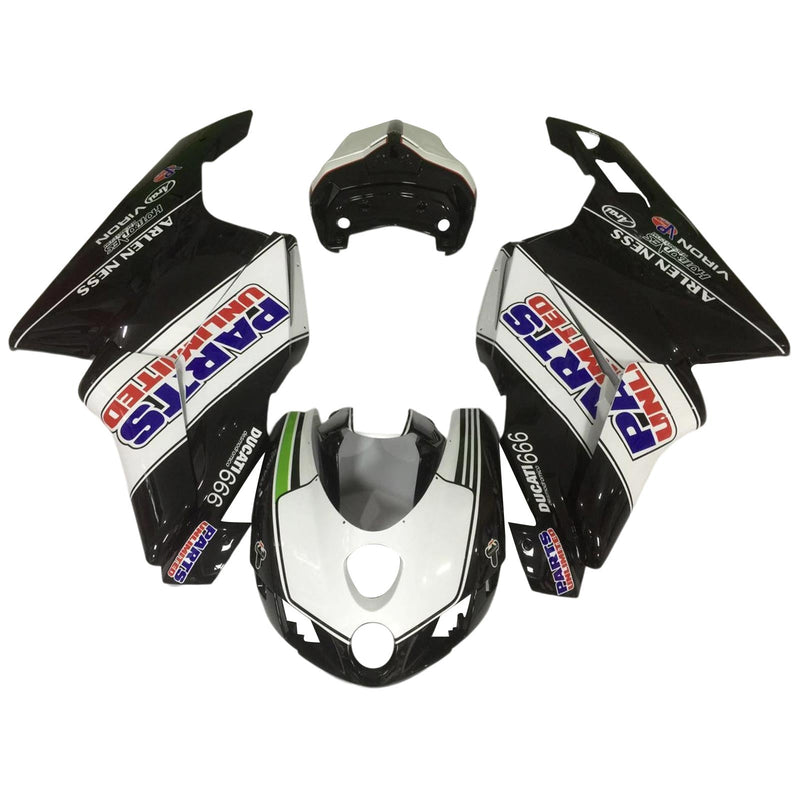 Amotopart Ducati 999 749 2003 2004 kåpa set kropp ABS