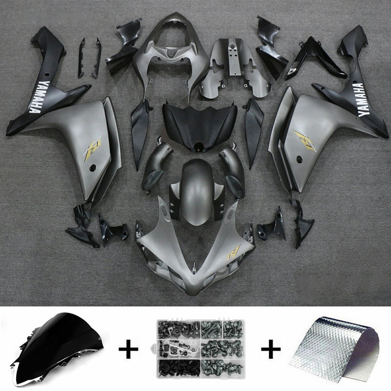 Amotopart kåpa set för Yamaha YZF 1000 R1 2007-2008, kropp, plast, ABS