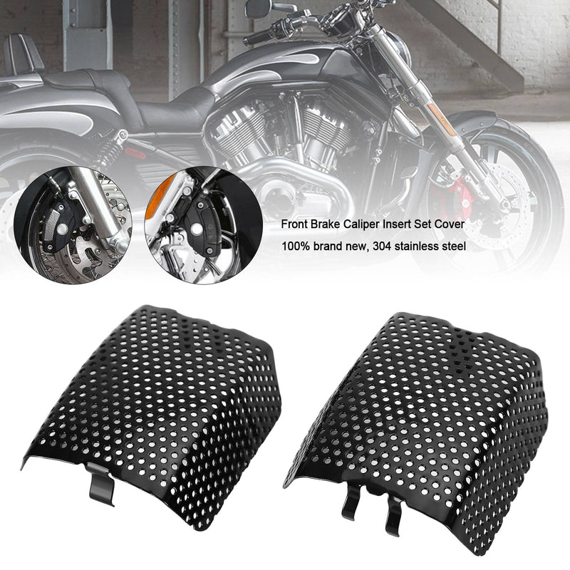 Fremre bremsekaliperinnsatsdeksel for Touring V-Rod Street Glide 42054-05 Generisk