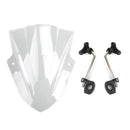 Universal 7/8 '' 22 mm Manillar ABS Plástico Parabrisas de motocicleta Parabrisas genérico