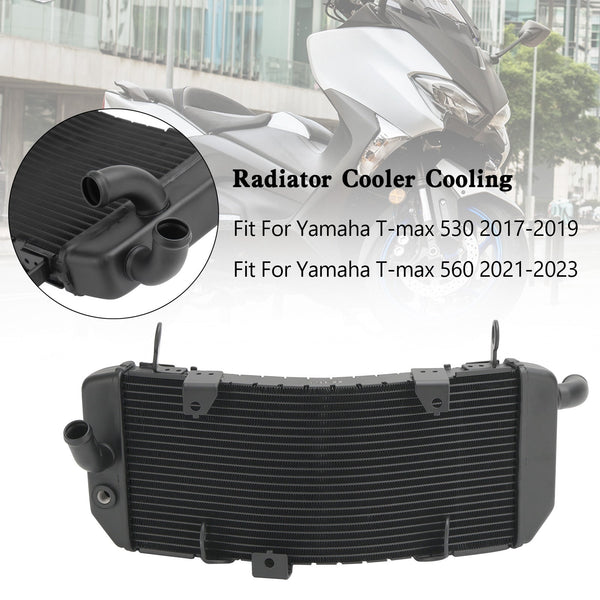 Radiator i aluminium for Yamaha T-max 530 17-19, T-max 560 21-23