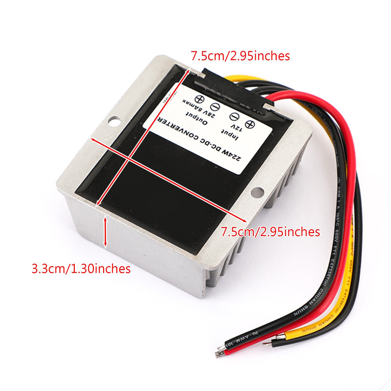 12V bis 28 V 8a DC-DC-Stießer-Stufe-Leistungsverwandterspannungsreglermodul