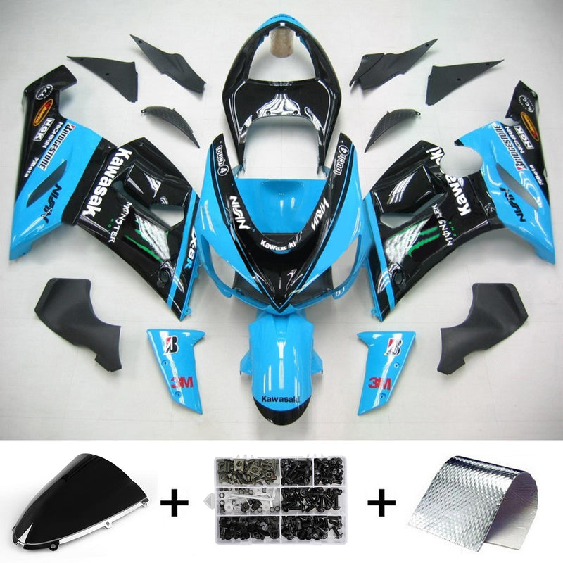 Kåpa set till Kawasaki ZX6R 636 2005-2006 Generic