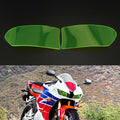 Cristal protector de faro delantero compatible con Honda Cbr 600 Rr 13-18 Smoke Generic