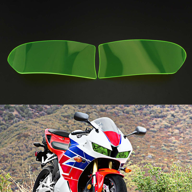 Frontlysbeskyttelsesglass som passer for Honda Cbr 600 Rr 13-18 Smoke Generic