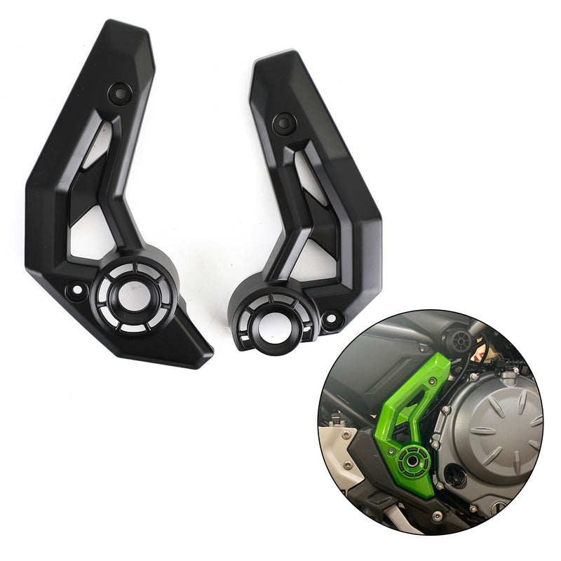 Motorsykkelramme sidedeksel beskyttende kledning for Kawasaki Z650 Ninja 650 2017-2020 Generisk