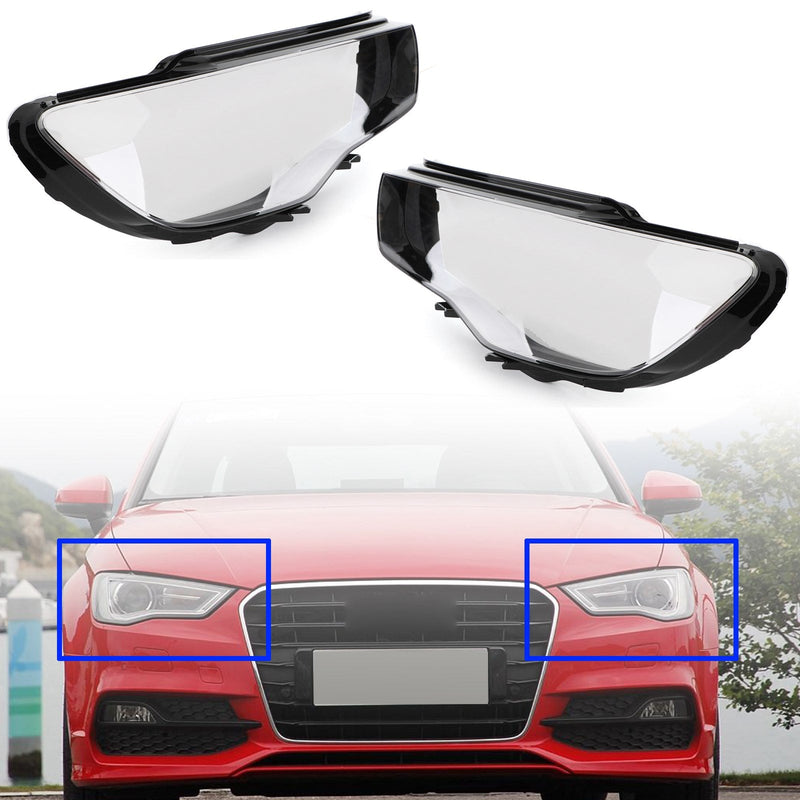 Osłona reflektora na soczewkę reflektora do Audi A3 2013-2016 przezroczysta