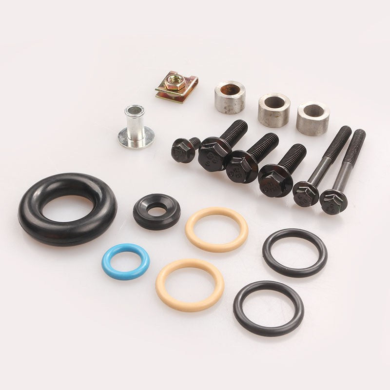 Kit de junta do coletor de admissão do refrigerador EGR com mangueira para Ford 6.0 6.0L F250 F350 2003-2010 genérico 