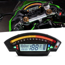 Velocímetro digital TFT preto universal para motocicleta 14000RPM retroiluminação odômetro genérico