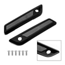 Seitengepäck-Satteltaschen-Verriegelungsdeckel für Touring Road Glide King 14–23, Carbon_Grau