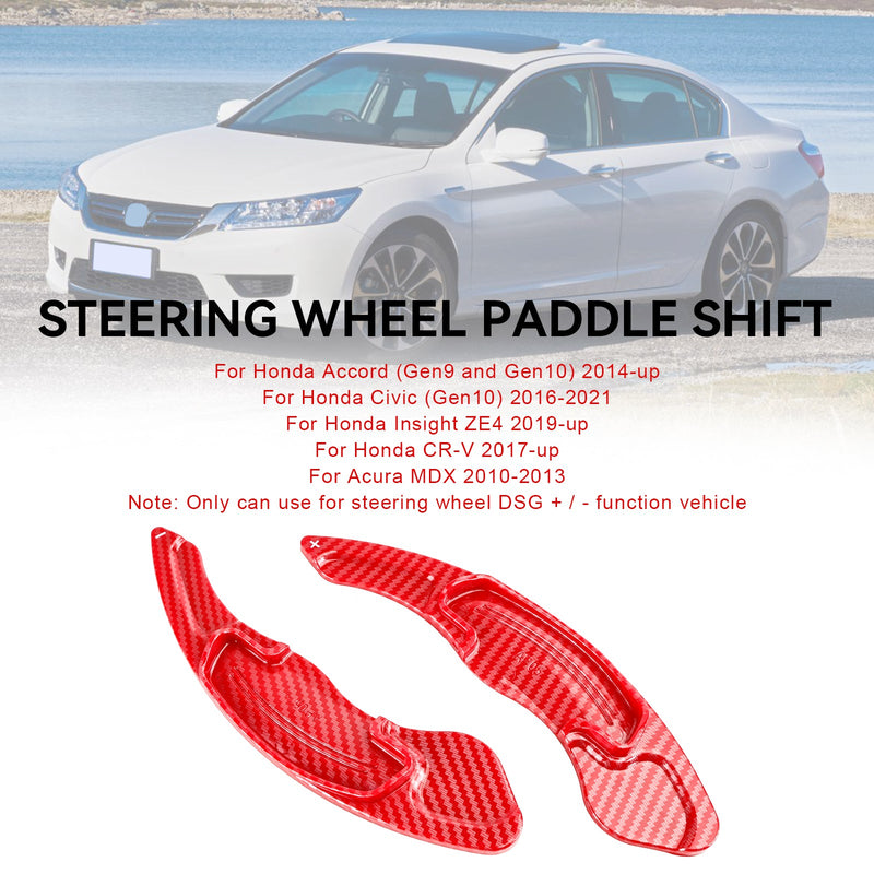 Honda Accord 2014-2019 Rote Lenkrad-Paddle-Shifter-Verlängerung